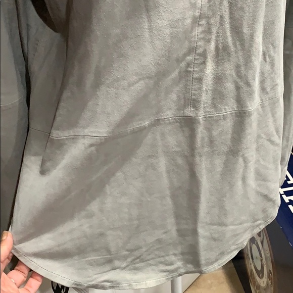 Brooke & Goldie light grey Blause size L - Picture 6 of 7